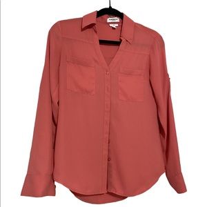 Express Portifino Slim Fit Blouse
